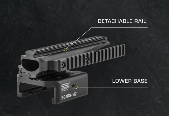 Detachable Rail and Lower Base