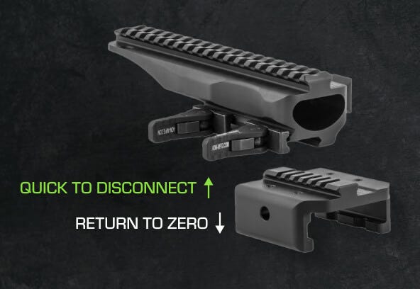 Quick to disconnect and return to zero