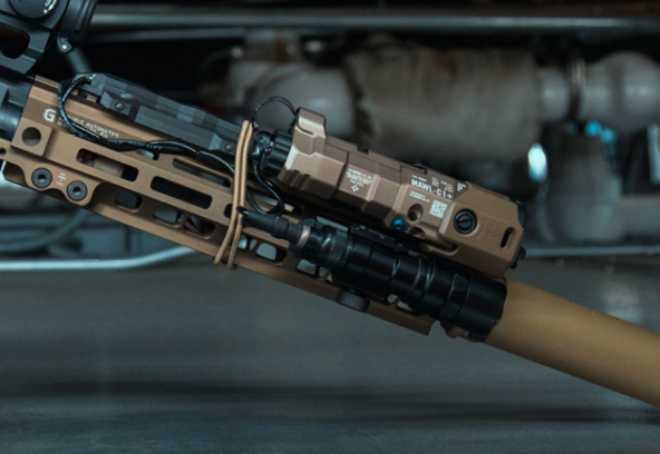 FDE MAWL - Mounted on Rifle